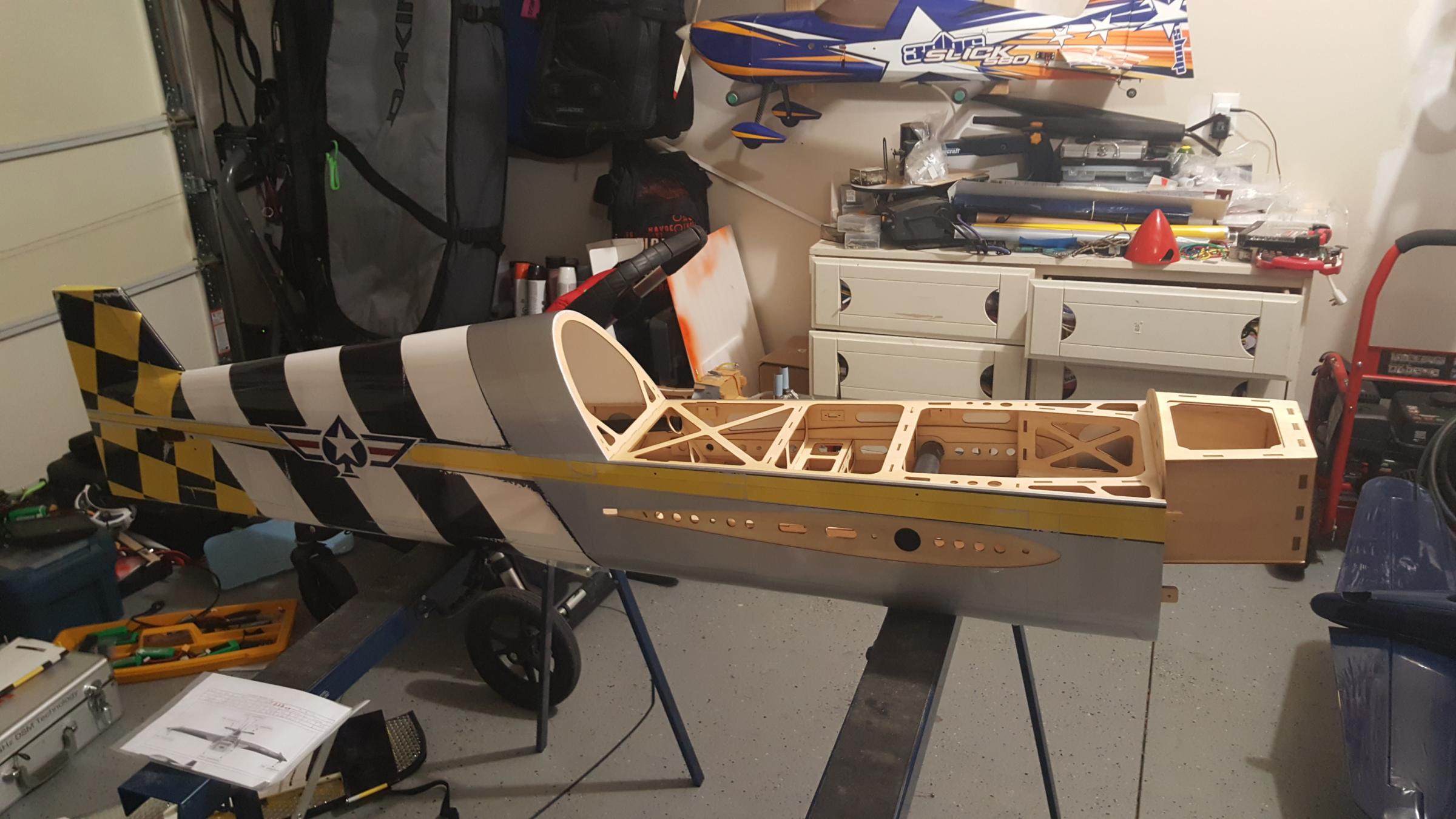 the start of the build