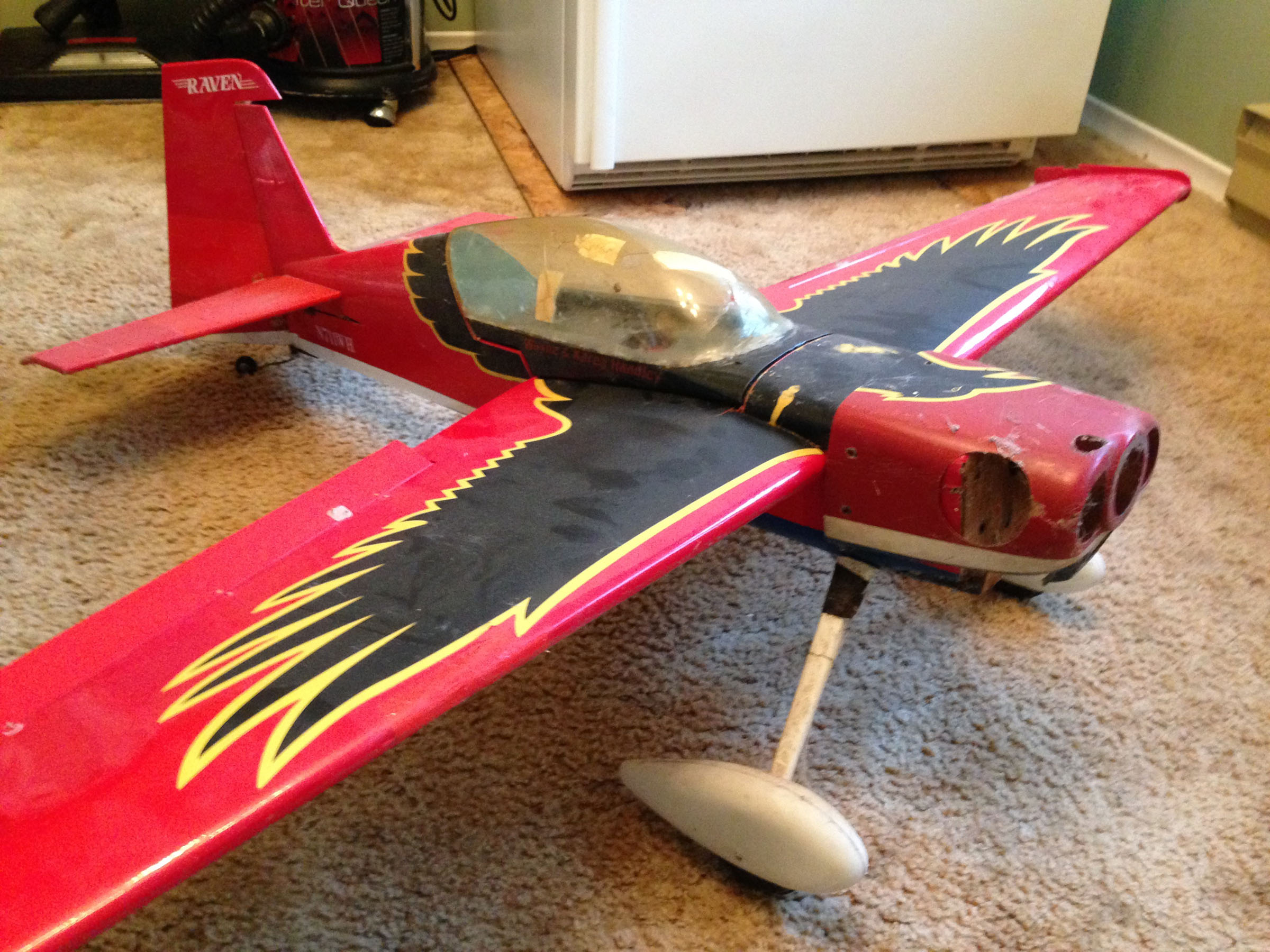 Raven that was given to me. It is currently being rebuilt.